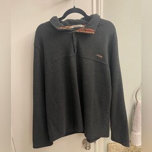 Men’s Mountain Khaki 1/4 zip jacket